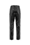 Croco print faux leather trousers - 2