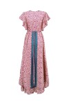 Long dress with short puff sleeves - 2