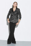 Blazer doppiopetto in lurex - 3