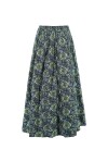 Ethnic patterned split skirt - 2