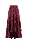 Long skirt handmade in indian silk - 1