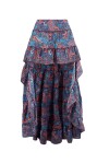 Floral patterned skirt - 1