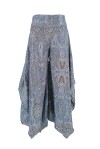 Ethnic patterned pants in Indian silk - 2