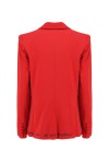 Blazer monopetto con ricamo - 2