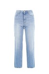 Jeans regular a vita alta - 1