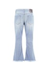 Jeans flare a vita alta - 2