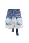 Degradè shorts with belt at the waist - 2