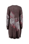 Maxi Cardigan a fantasia floreale - 2