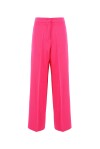 High-waisted palazzo trousers - 1