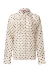 Polka dot shirt with jewel buttons - 1