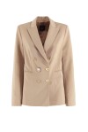 Blazer con bottoni gioiello - 1