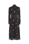 Vestito chemisier fantasia rose - 2