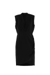 V-neck sheath dress - 1