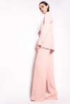 Pantaloni flare-fit in satin - 3