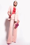 Pantaloni flare-fit in satin - 4