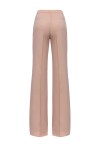 Pantaloni flare in satin lucido - 2