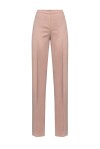 Pantaloni flare-fit in satin - 1