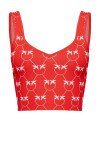 Crop top monogram - 1