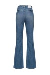 Jeans flare con stringhe - 2