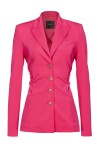 Blazer slim in tessuto tecnico - 1