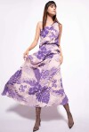 Tropical printed long dress - 3