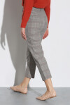 Pantaloni classici fantasia check - 2