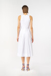 Midi dress in cotton - 4