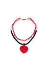 Necklace with heart pendant - 1