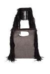 Fabric bag with fringes - 2