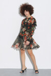 Short floral dress - 4