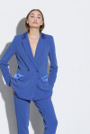 Blazer in lurex due bottoni - 1