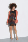 Multicolored sequin mini dress - 3