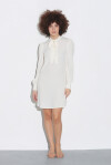 Minidress con maniche a sbuffo - 4