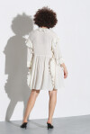 Minidress con rouches - 2