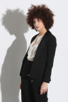 Blazer con revers sciallato - 1