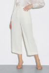 Pantaloni classici modello crop - 3