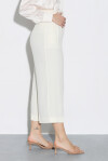Pantaloni classici modello crop - 2