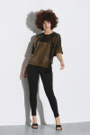 Blusa in full paillettes - 3