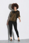 Blusa in full paillettes - 4