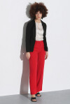 Pantaloni classici con gamba morbida - 3