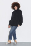 Wool and cashmere blend knitted cape - 4