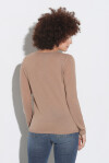 Maglia scollo a V in pura lana merinos - 2