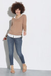 V-neck sweater in pure merino wool - 4