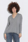 Maglione scollo a V modello over - 4