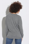 Maglione girocollo in misto lana merinos e cachemire - 2