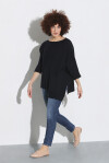 Asymmetrical maxipull in wool and cashmere - 3