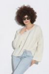 Maglione scollo a V in lana merinos extrafine - 1