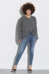 V-neck sweater in extrafine merino wool - 3