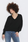 Maglione scollo a V modello scatola - 4