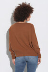 Maglione scollo a V modello scatola - 2